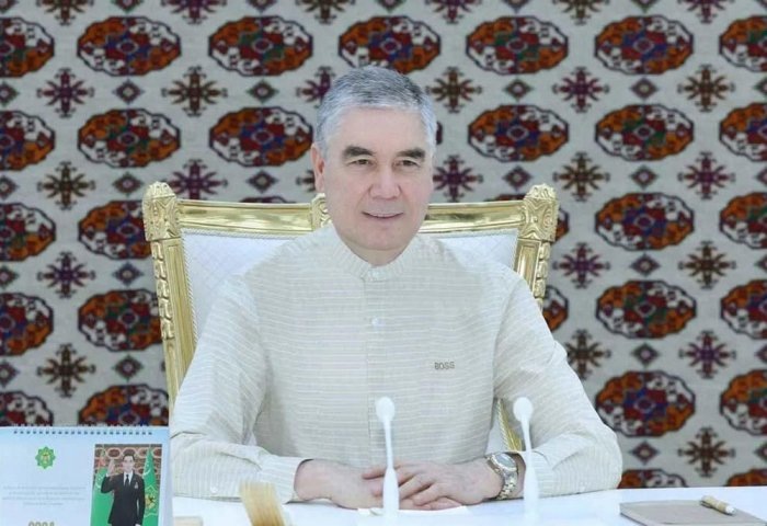 Национальный Лидер туркменского народа, Председатель Халк Маслахаты Туркменистана Гурбангулы Бердымухамедов (Фото: TDH)