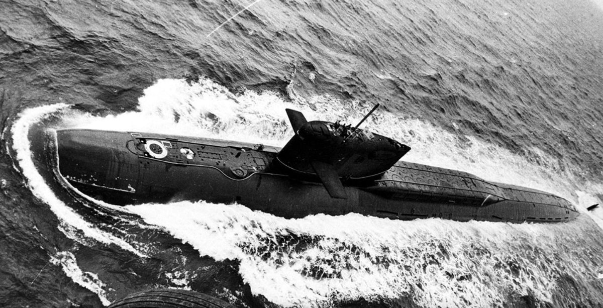 Подводная лодка проекта 667А согласно открытых источников (возможно К-228)