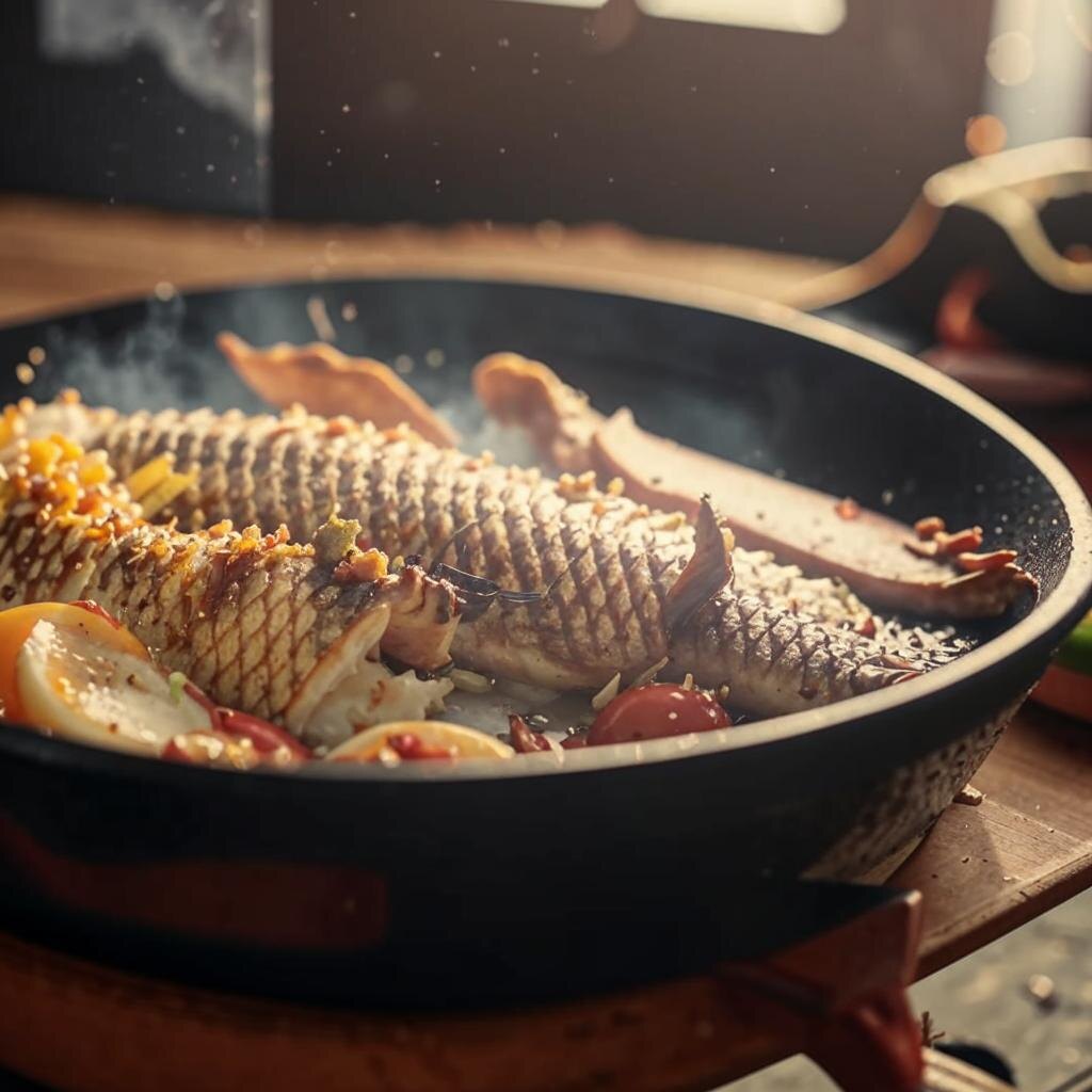 Картинка и рецепт созданы искусственным интеллектом GigaChat  