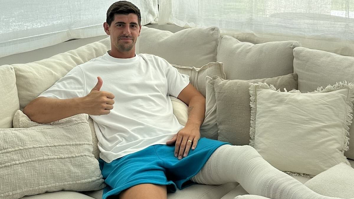 Тибо Куртуа, восстановление после травмы