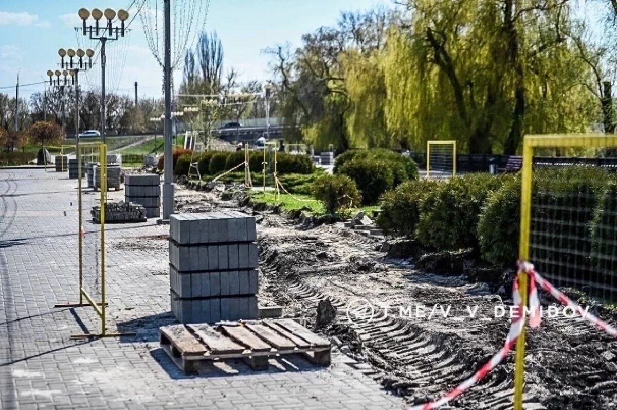    В Белгороде строят дополнительную велодорожку около музея-диорамы