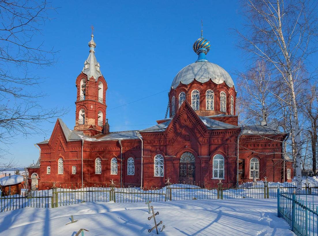 Спасо-Преображенская церковь или Храм Преображения Господня  (фотография из открытых источников)