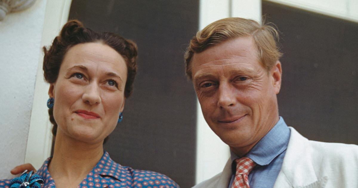 Эдуард VIII и Уоллис Симпсон. Фото с marieclaire