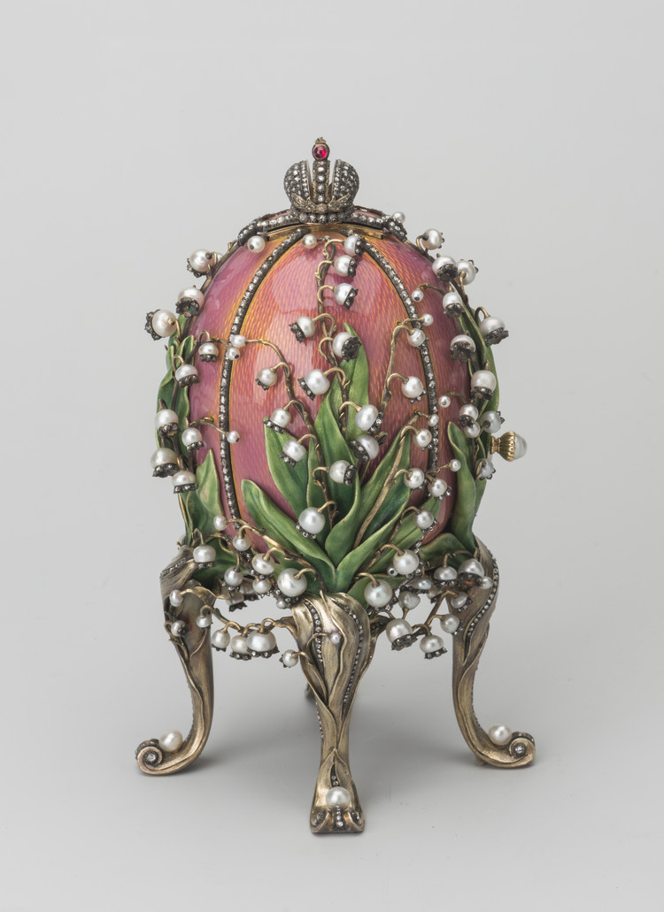 Яйцо "Ландыши" 1898 год