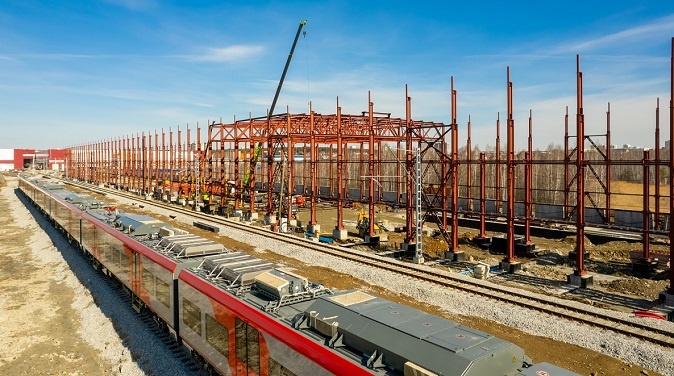 Так выглядит строительная площадка. Фото Группы Синара