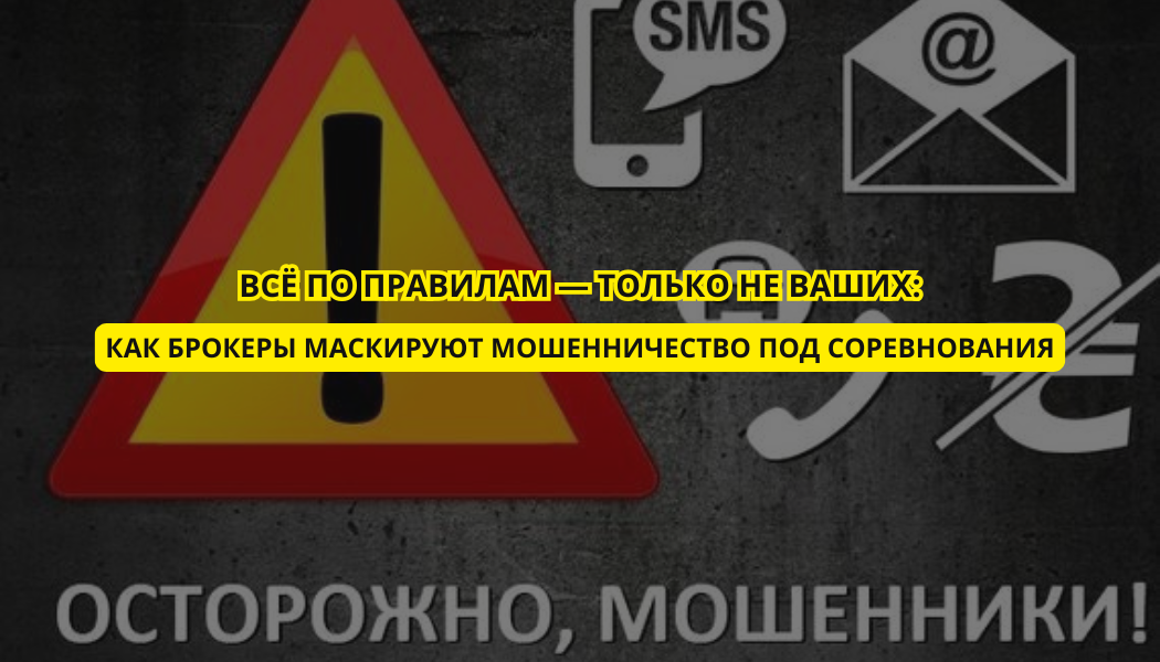 Всё по правилам — только не ваших: как брокеры маскируют мошенничество под соревнования