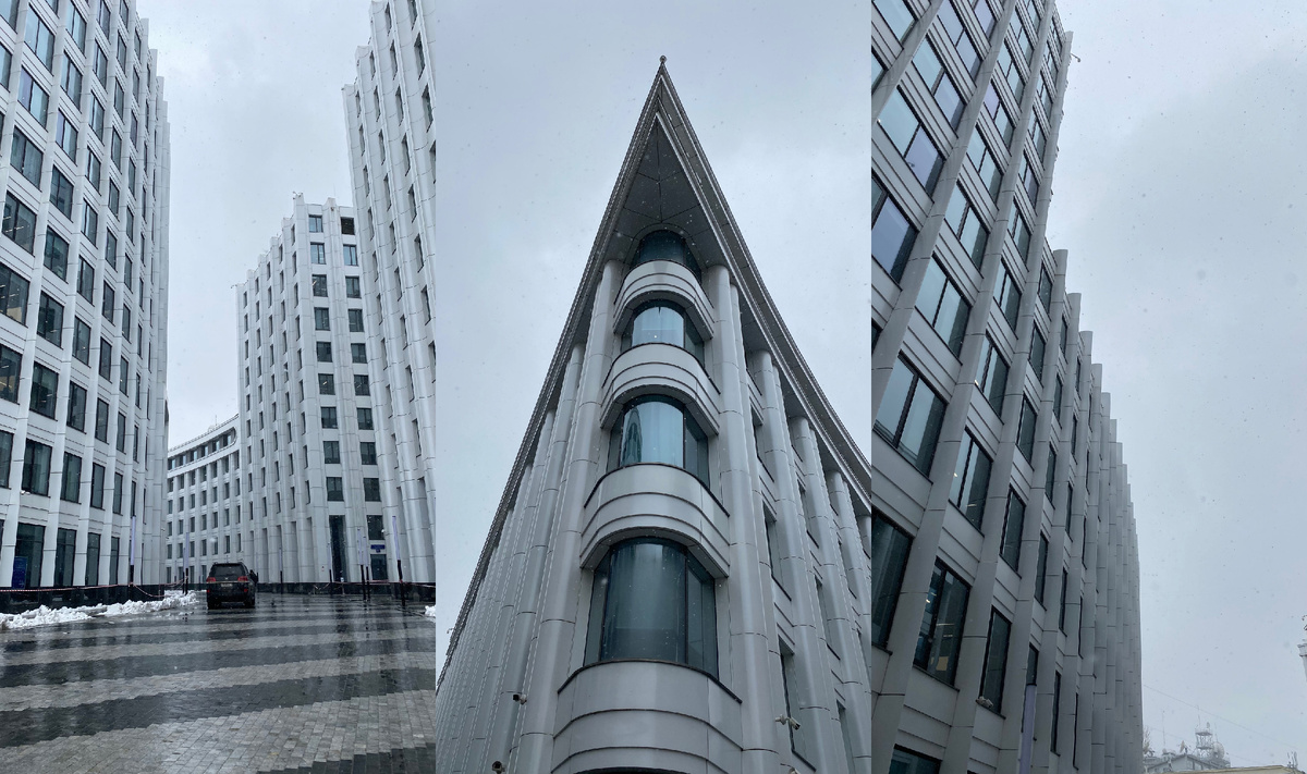 Фото автора канала. БЦ Аквамарин.