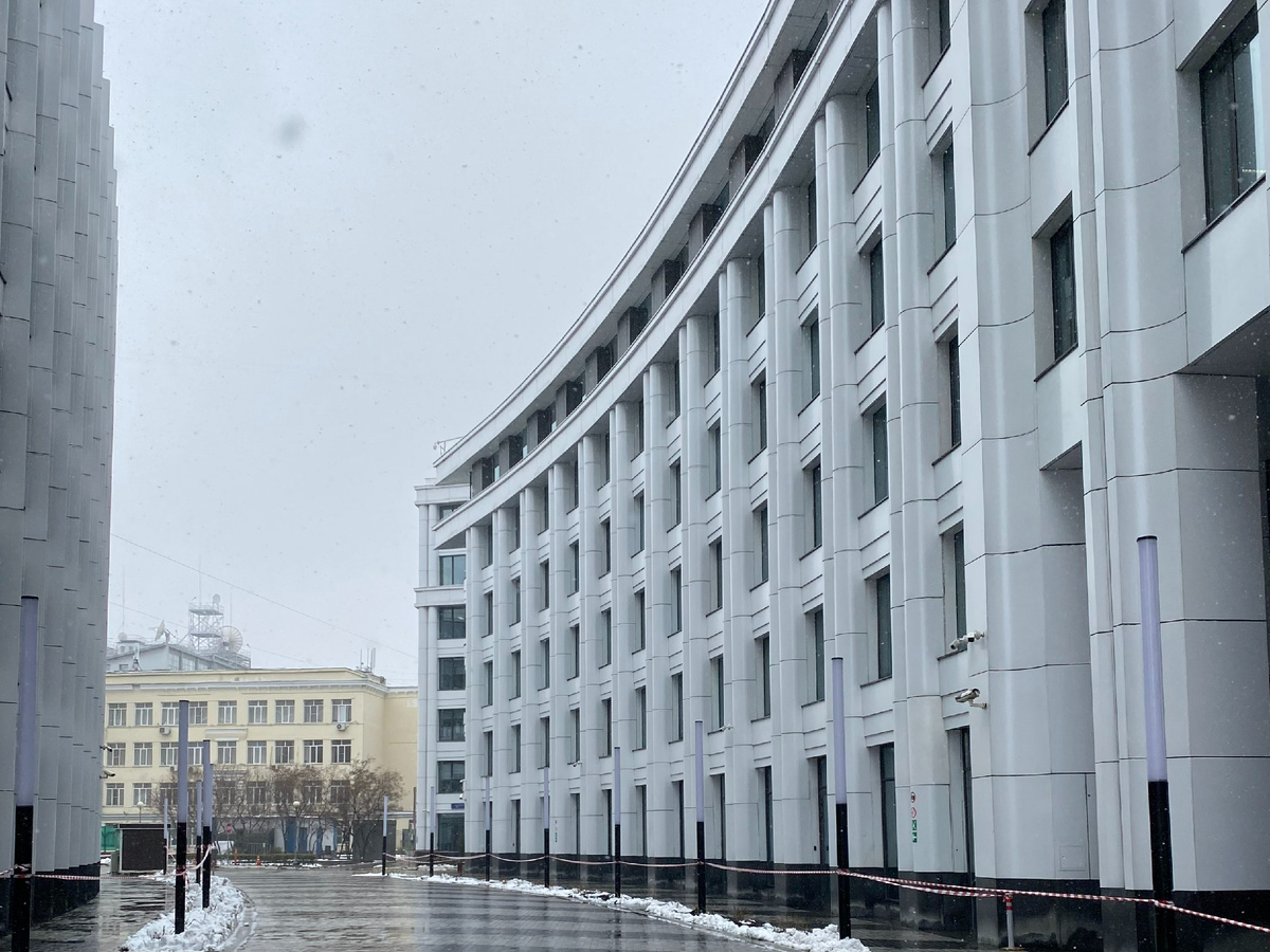 Фото автора канала. БЦ Аквамарин.