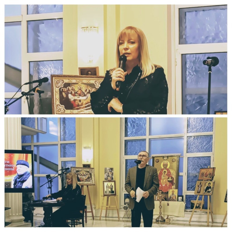    В Культурном центре на Арбате почтили память Олеся Бузины и его матери Валентины Павловны. Фото, видео