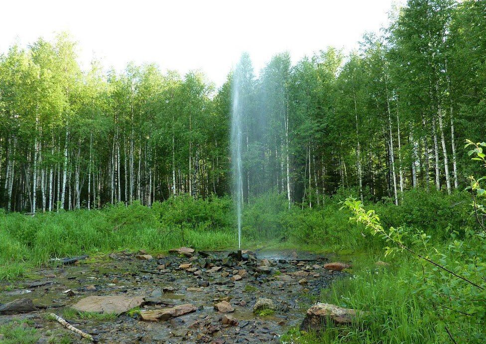 фонтан Летом 