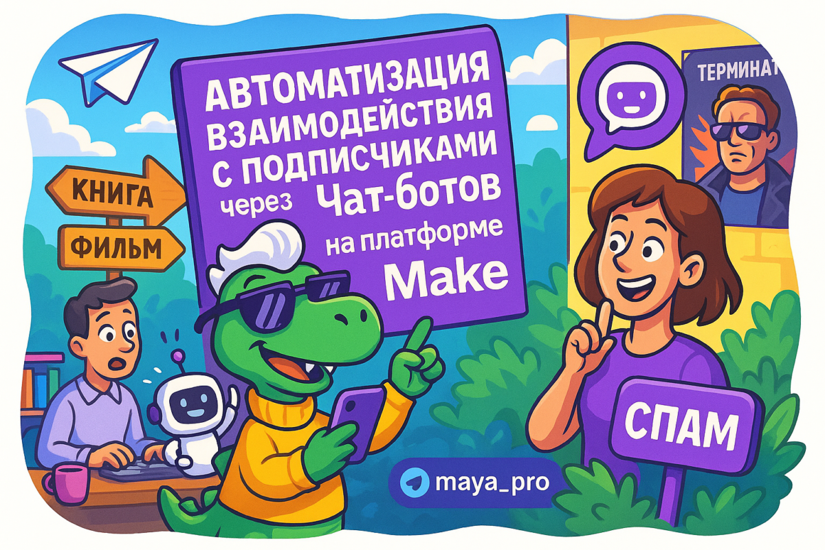    Автоматизация чат-ботов на Make.com: секреты успешного взаимодействия с подписчиками и современные лайфхаки Артур Хорошев