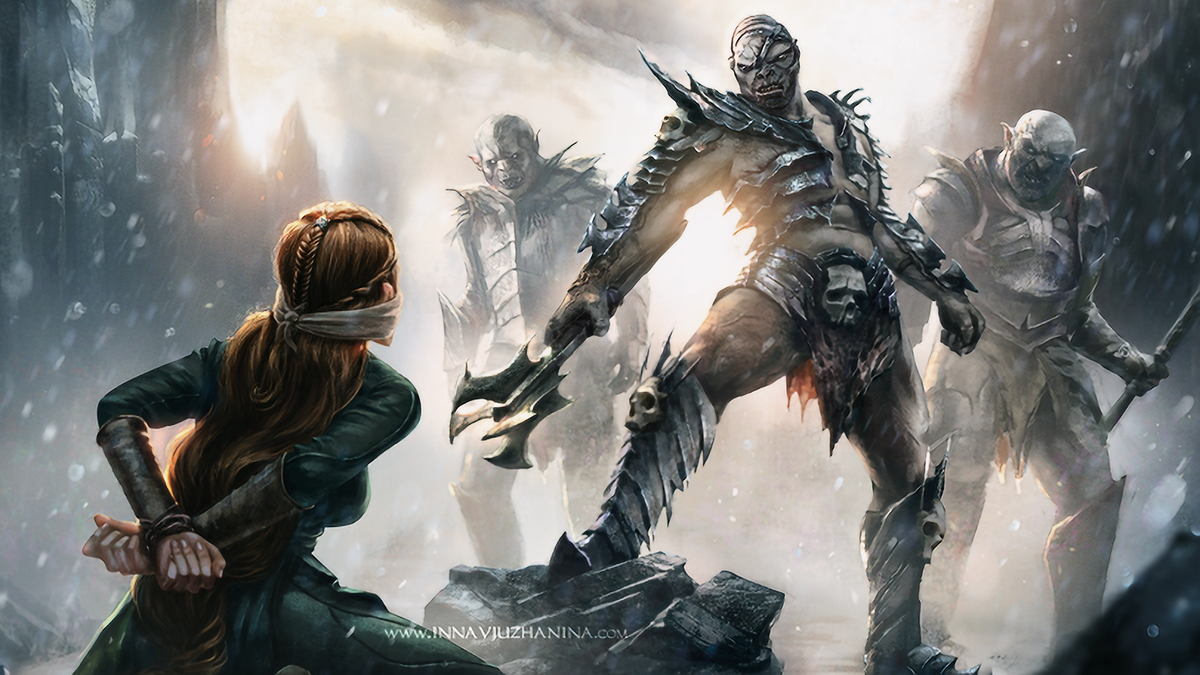 Эльфийка, ты не пройдешь!