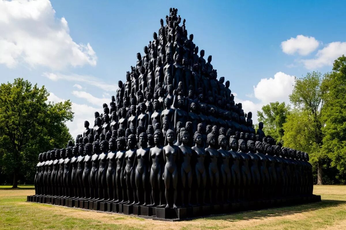 Некоторые африканские пирамиды заметно отличаются от своих более знаменитых египетских аналогов.
Фото: Нейросеть shedevrum.ai