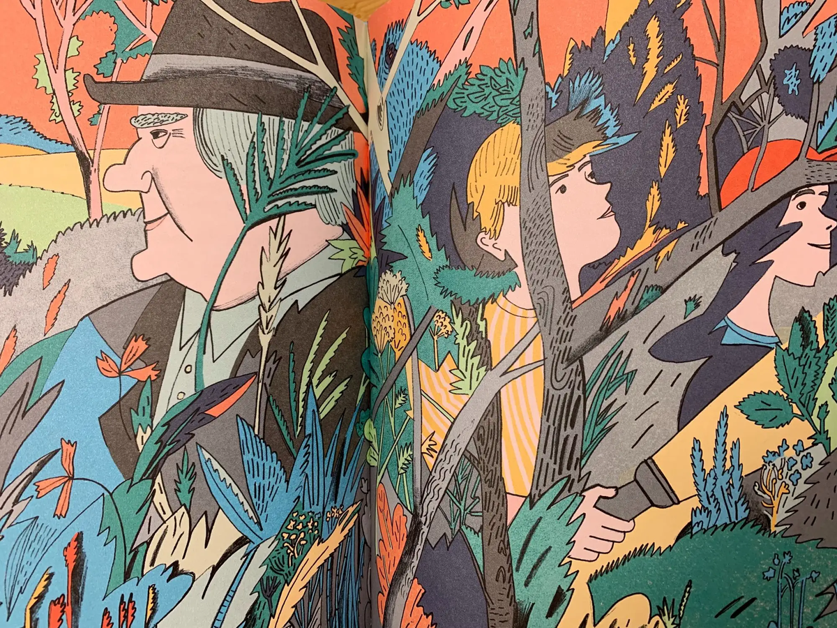 Иллюстрация из книги «Умеешь ли ты свистеть, Йоханна?»