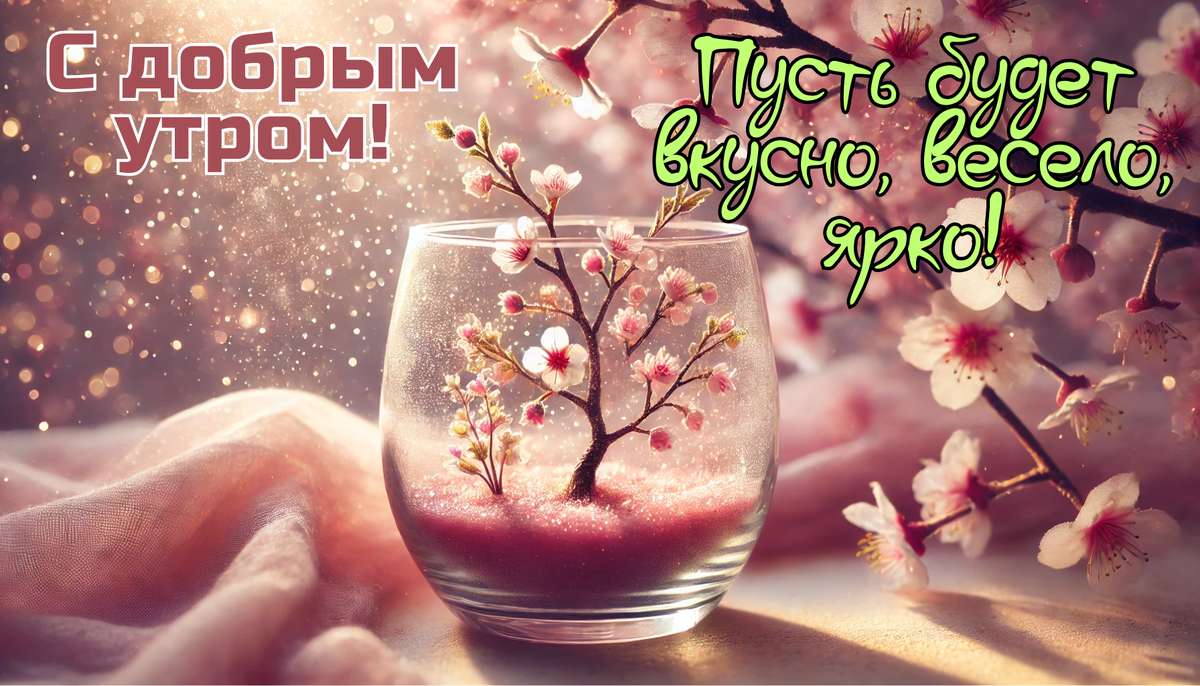 С добрым утром ! Пусть будет вкусно, весело, ярко!