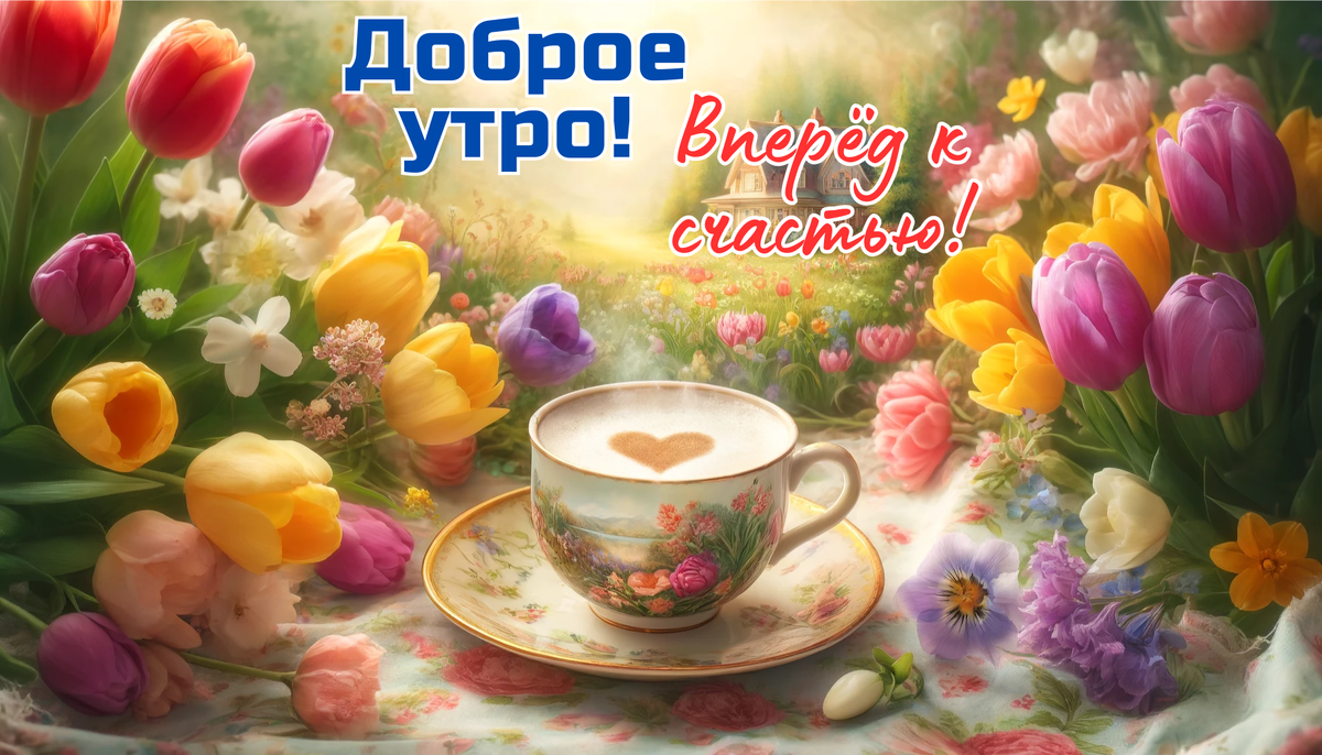 Доброе утро! Вперёд к счастью!