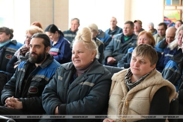 Память о войне и будущее Кричевщины: встреча с коллективом «Производство резиновых изделий» ОАО «Белшина»