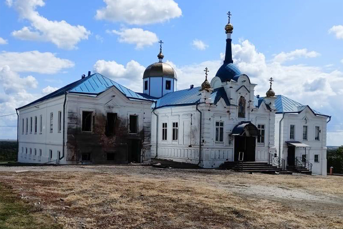 Горнальский Свято-Николаевский Белогорский мужской монастырь / rodnaya_sudzha/Telegram
