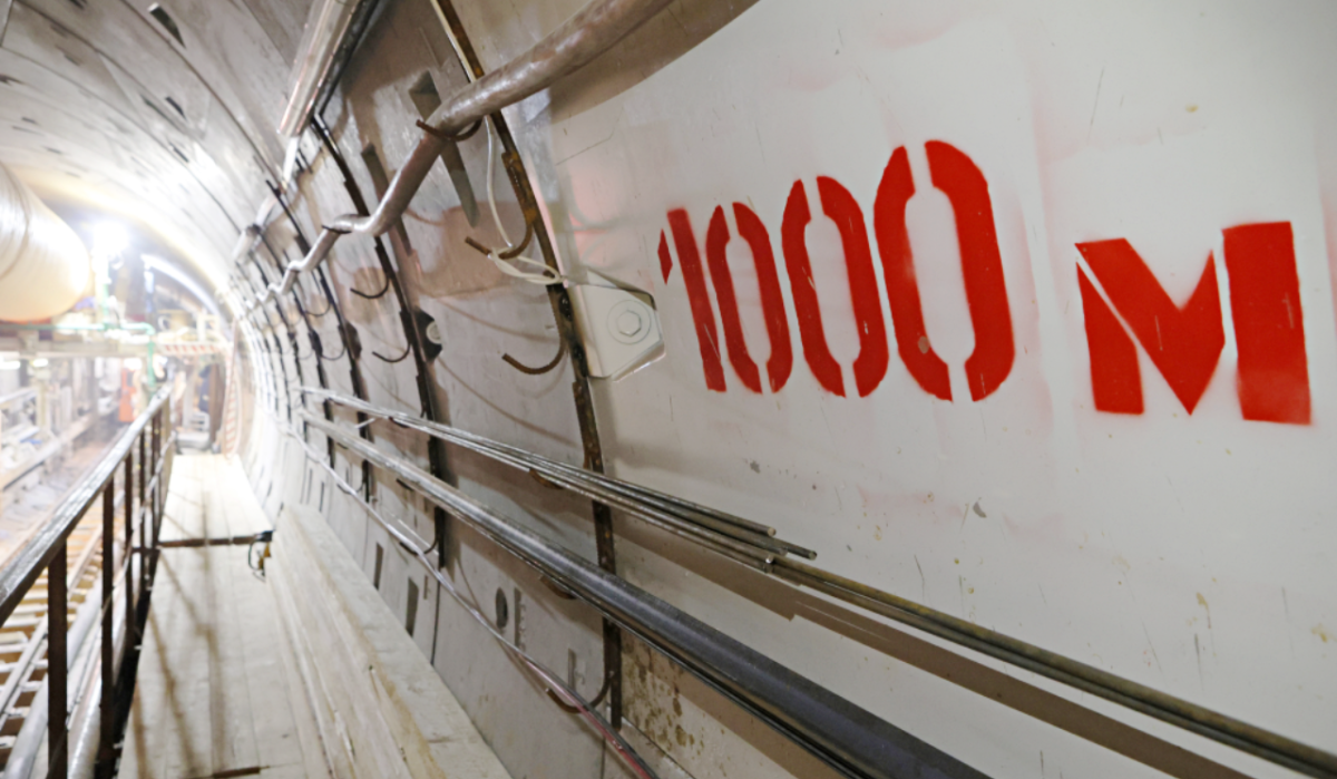     Проходка левого перегонного тоннеля от станции "Улица Шахтеров" до станции "Улица Карла Маркса" первой ветки метро.. Источник: rg.ru Автор фото: Пресс-служба правительства и губернатора Красноярского края