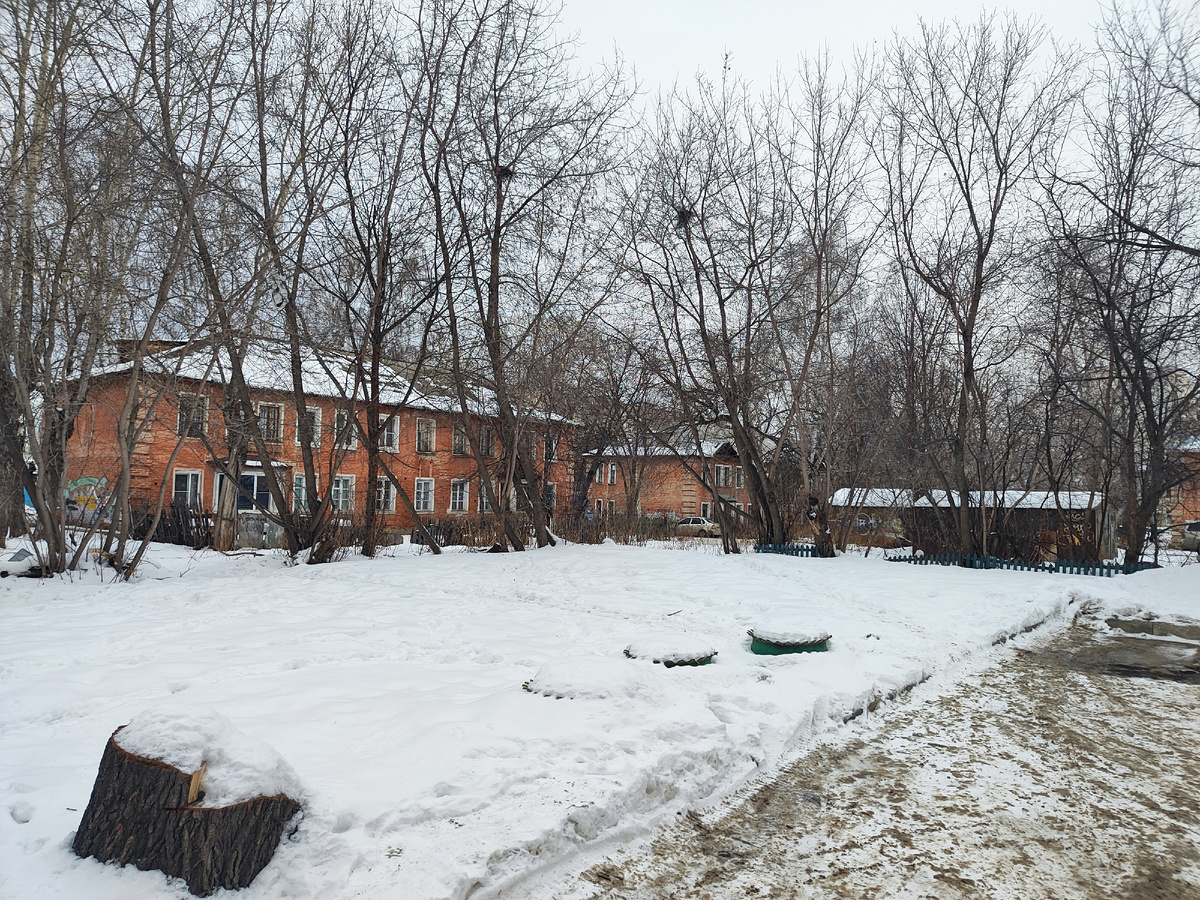 Старая застройка на Эльмаше постепенно исчезает