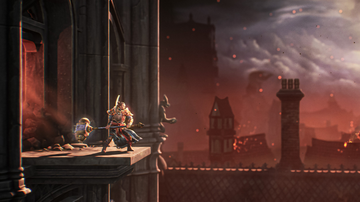 Герой Mandragora: Whispers of the Witch Tree на одном из скриншотов игры. Источник: Steam