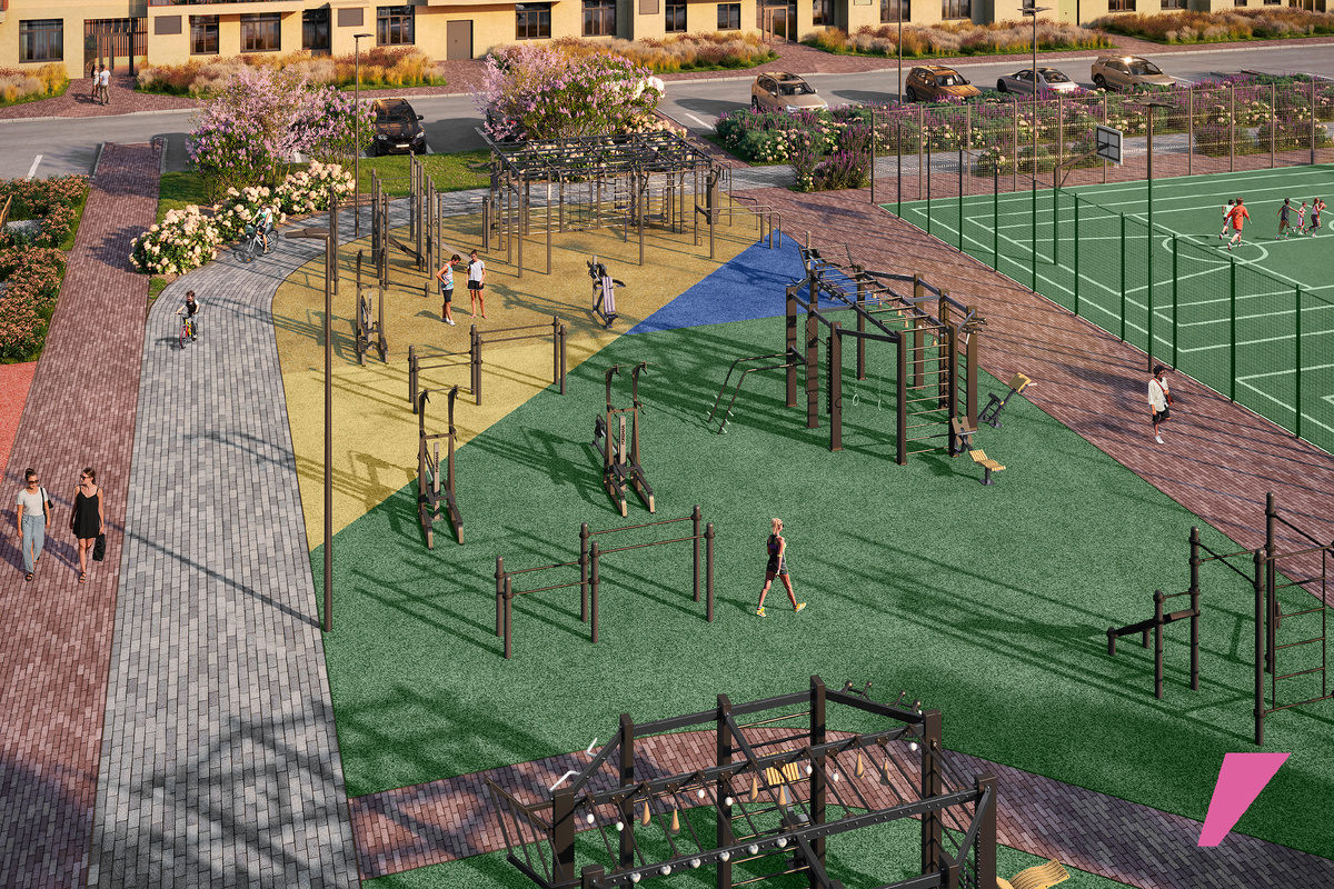 В Доме на Ясной — один из самых больших дворов в Екатеринбурге