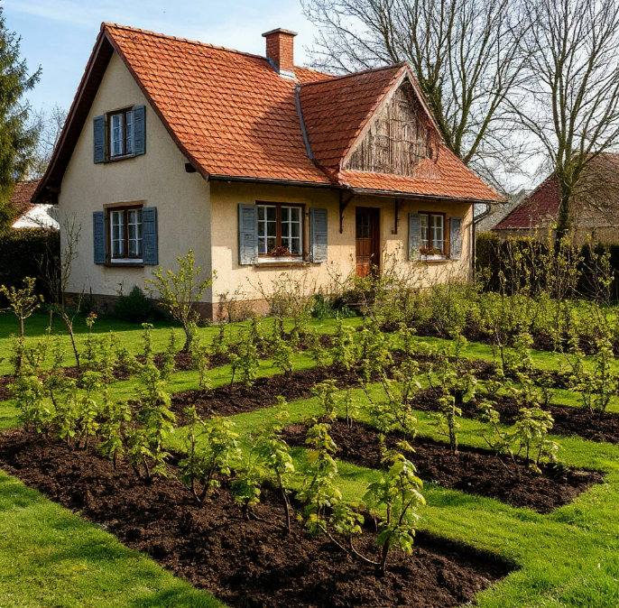 Создано нейросетью. Конечно,у меня всё по-другому. Но фоток в телефоне нет, всё перенесла в ноут, когда чистила память 