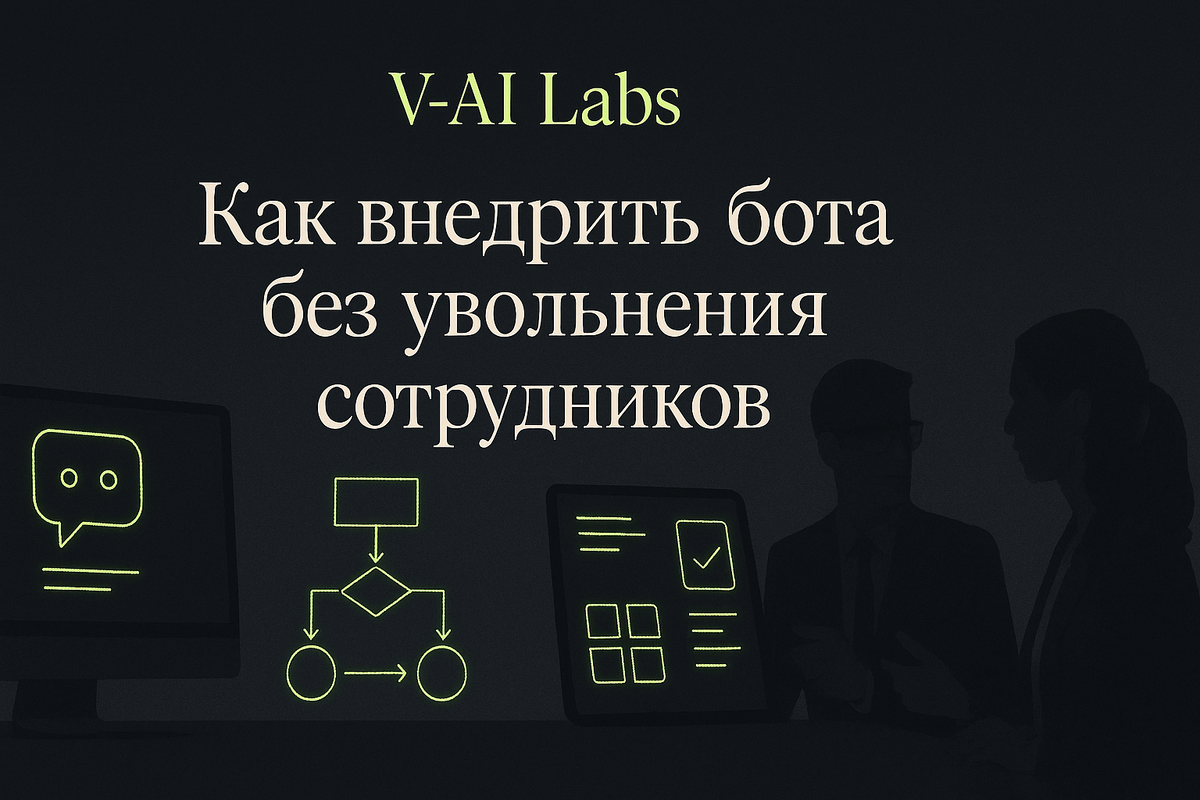 Как внедрить бота без увольнения сотрудников