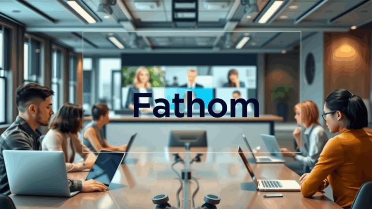    Fathom: Инновационный ИИ для Транскрибации Онлайн-Встреч
