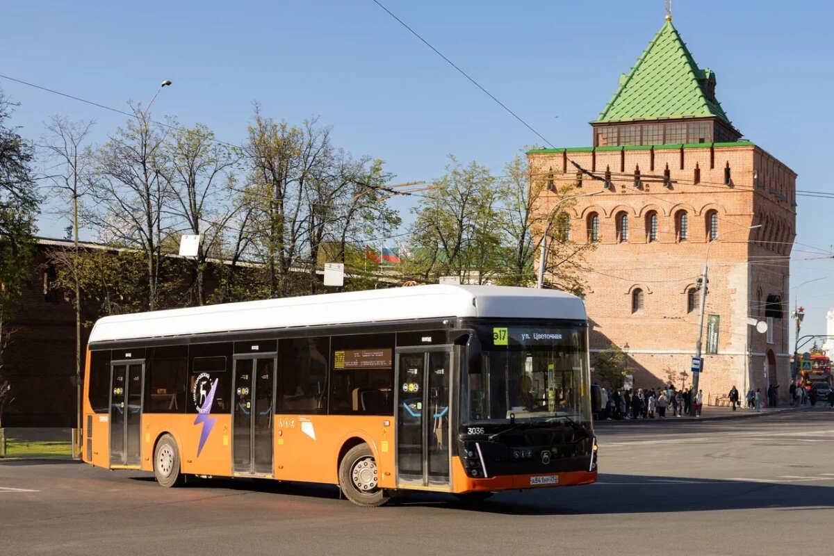    Маршруты автобусов изменятся 20 апреля в центре Нижнего Новгорода в связи с пасхальными торжествами