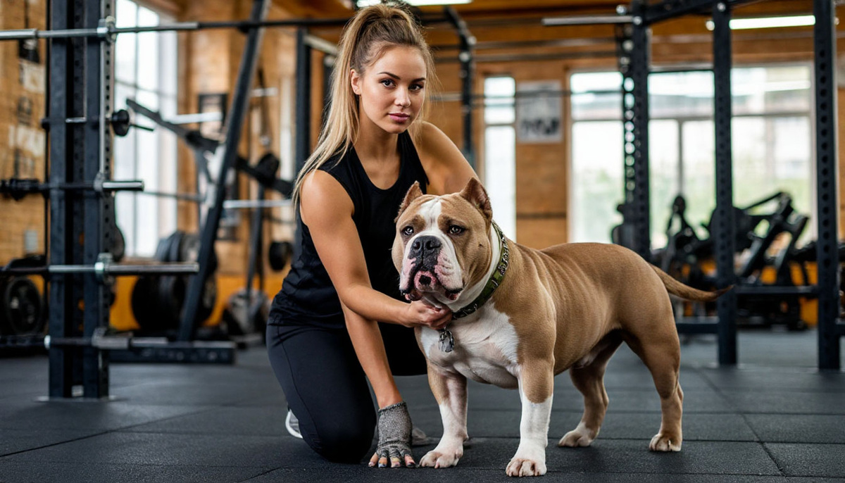 Тренировка собаки перед выставкой