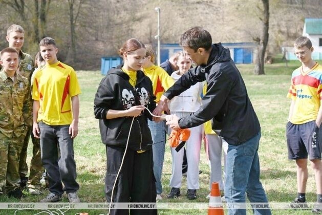 Конкурс юных-спасателей пожарных стартовал в Кричеве