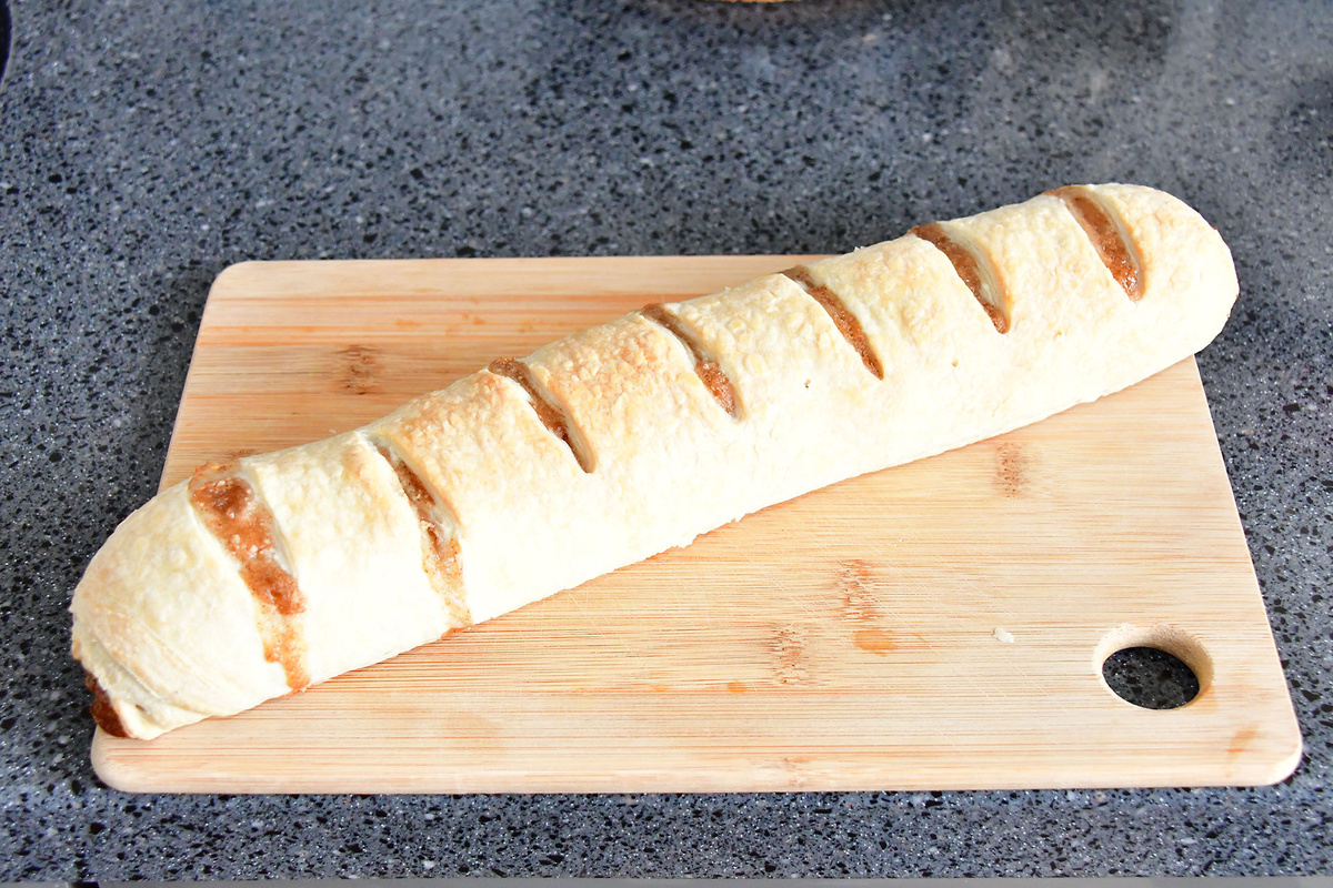 Штрудель с яблоками