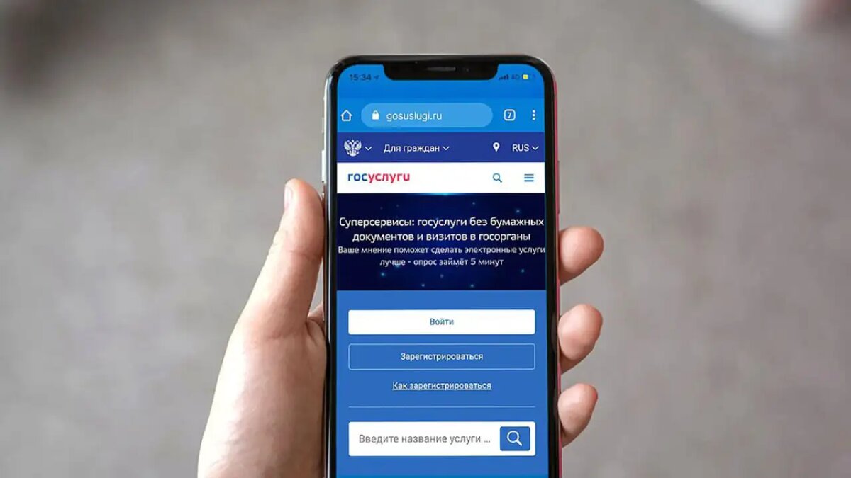    Портал «Госуслуги».