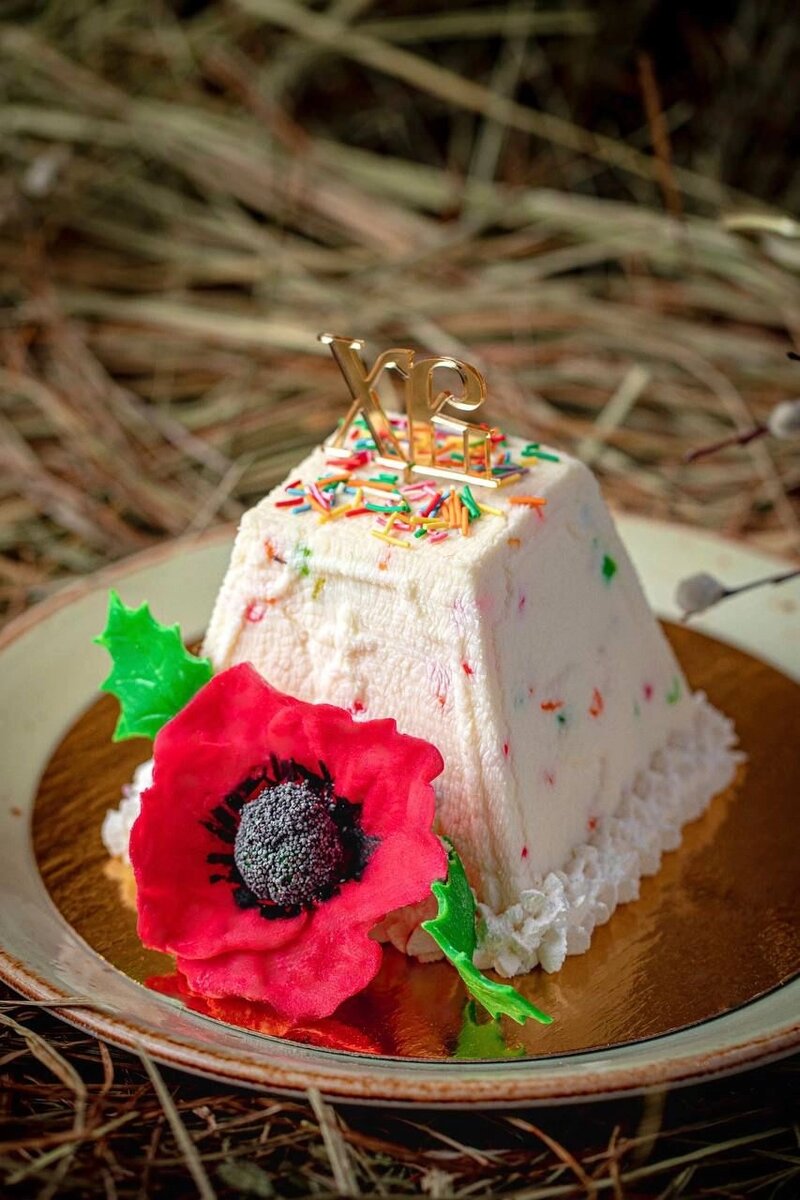    Ванильная пасха Фото: Ресторан "Шинок"