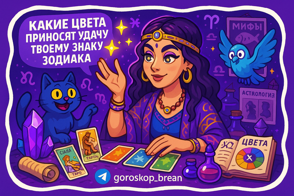    Цвета, которые изменят вашу судьбу в зависимости от знака Зодиака Мария