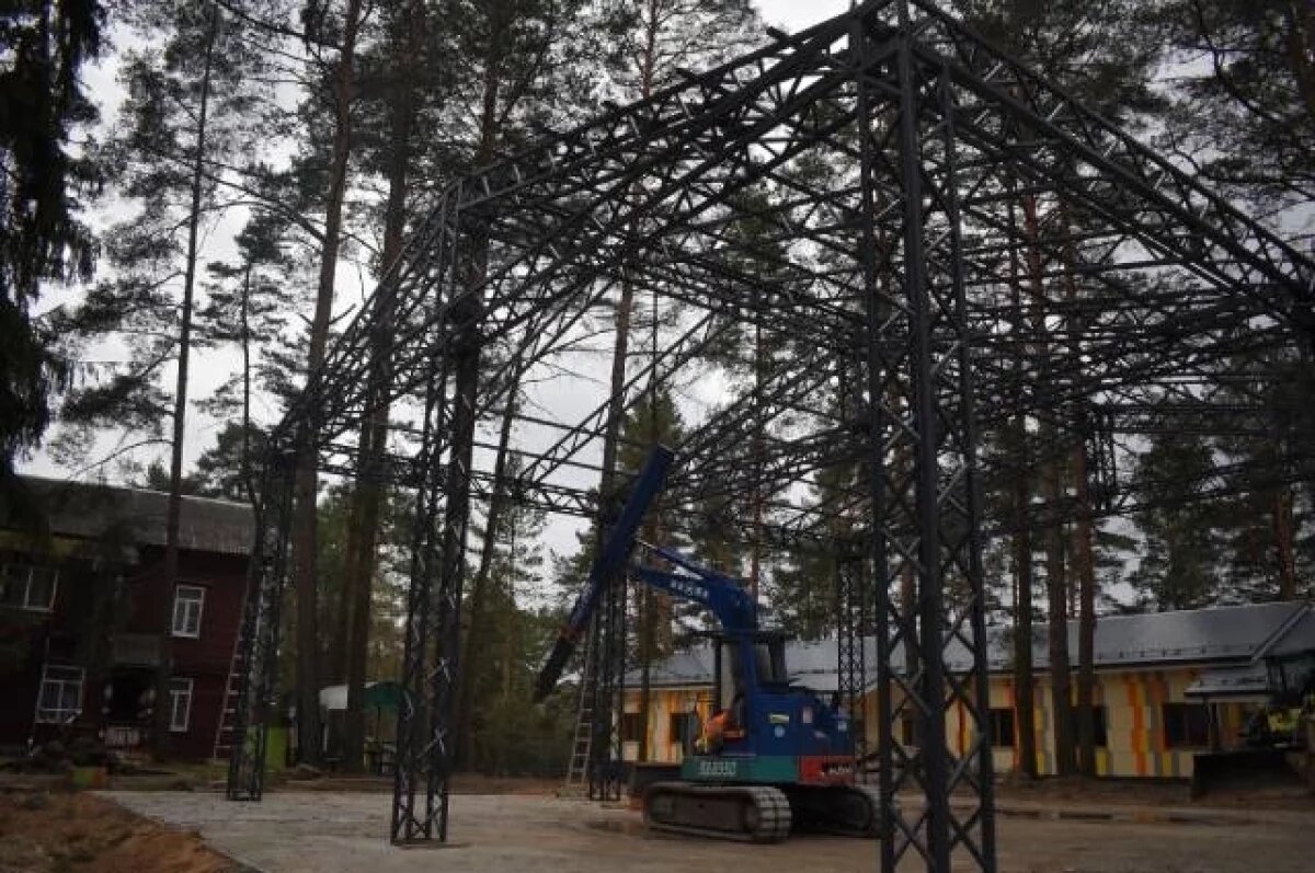    Тверской лагерь «Спутник» обзавёлся двумя новыми корпусами в 950 кв. м