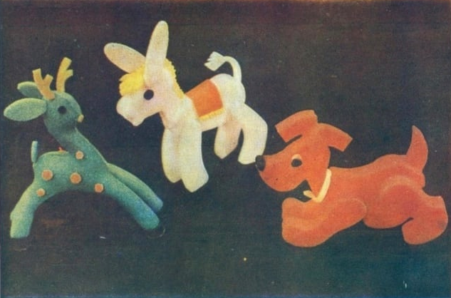 Образцы загорского НИИ игрушки