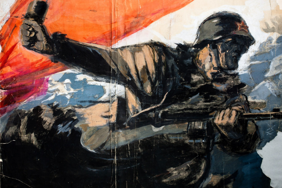 Александр Харшак: плакат «За Родину!»