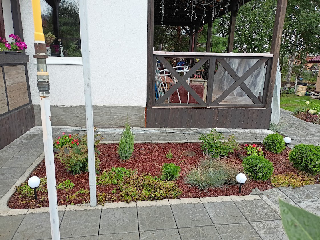 фото с реальным цветником