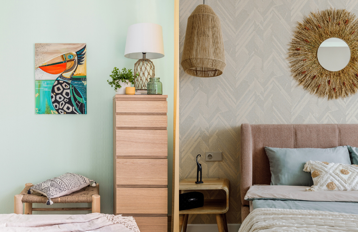 Интерьеры с летним настроением с продукцией LOYMINA Group