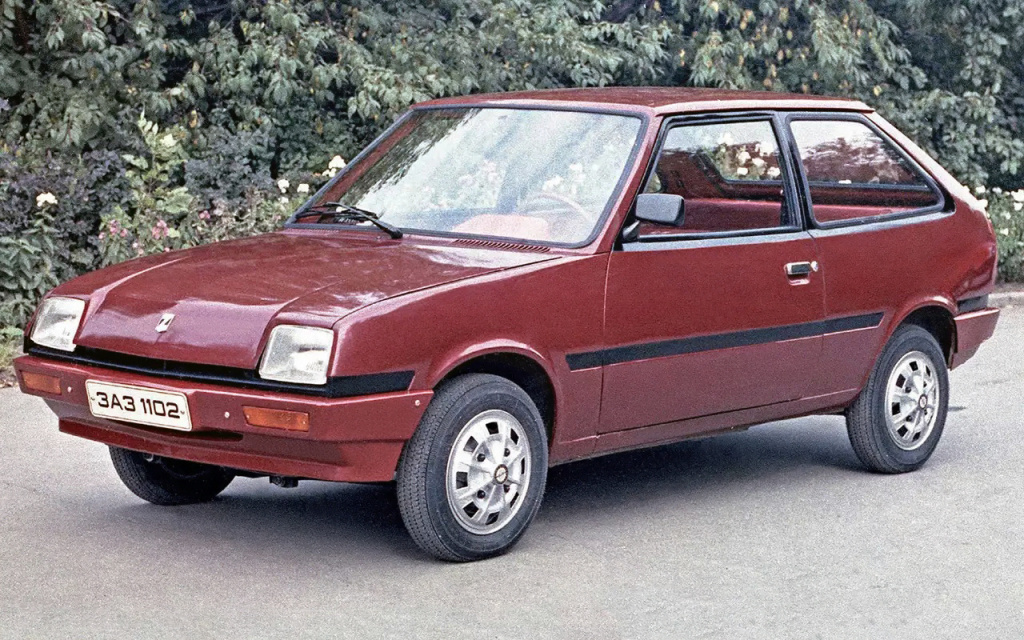 Первые прототипы «Таврии» сильно напоминали импортную «Фиесту»