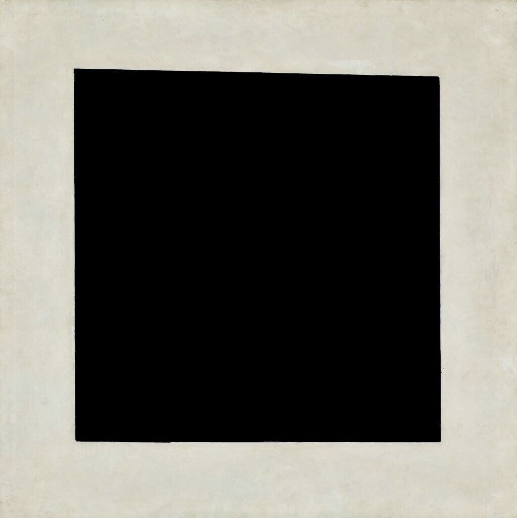 Картина К. Малевича, «Черный квадрат» (1915) 