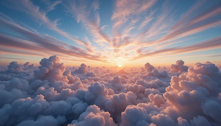 "Невесомые гиганты: как 500 000 кг облаков парят в небе, не падая на землю"