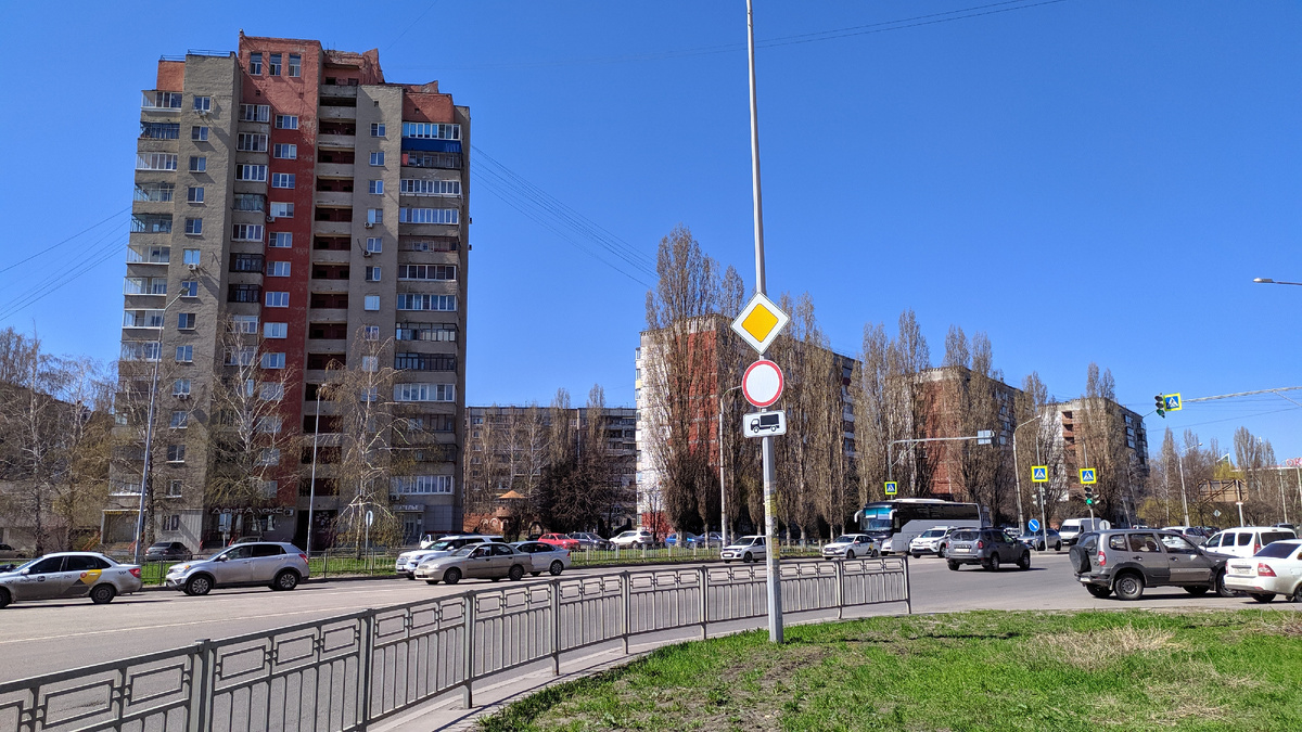 Начало улицы Водопьянова 