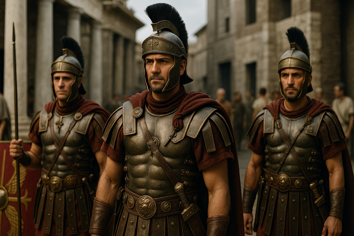 Преторианцы в представлении ИИ