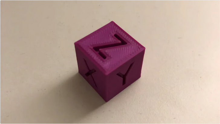 Устраните проблемы печати в вашем 3D-принтере с помощью калибровочного куба XYZ