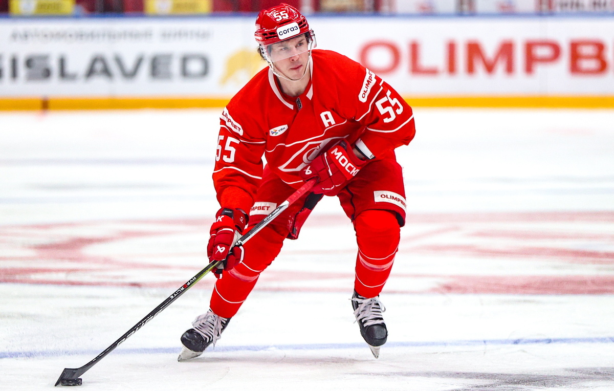    Защитник "Спартака" Дмитрий Вишневский  Валерия Калугина/ТАСС