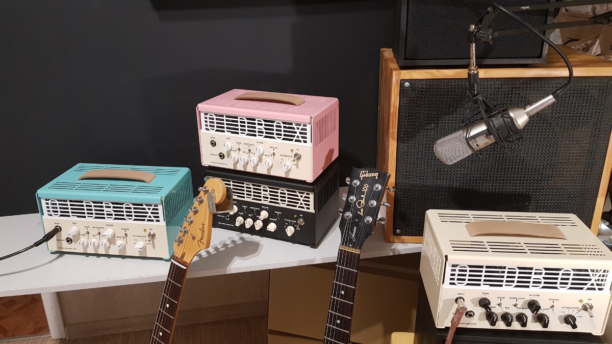 Авторские ламповые гитарные усилители