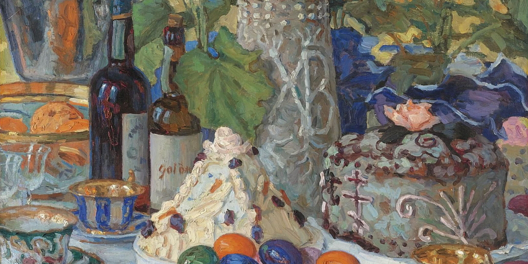 Пасхальные традиции: чай, кулич и красные яйца